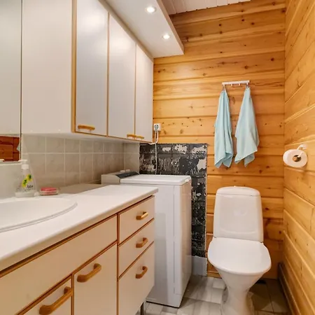 Apartmán Aurora Riverside Cabin, Sauna By Lapland Host *